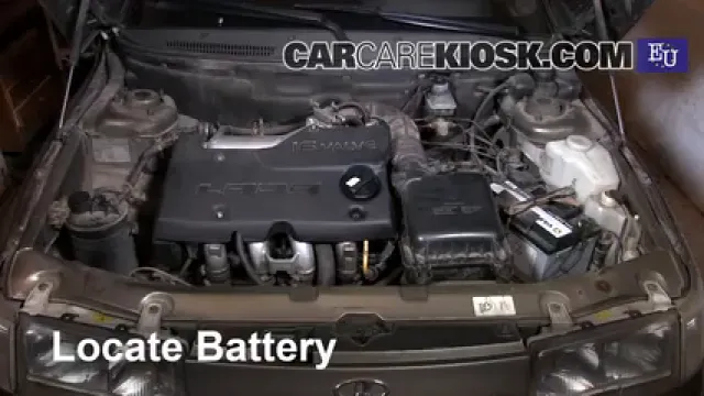 2002 Lada 110 GLI 1.5L 4 Cyl. Battery Replace